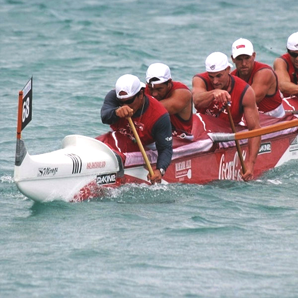 Outrigger 6 man canoe MIRAGE